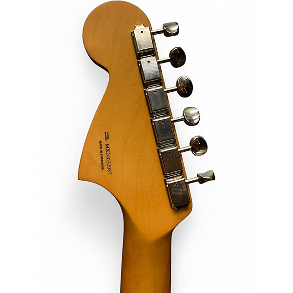 Used Fender PLAYER II Mustang Cream Solid Body Electric Guitar