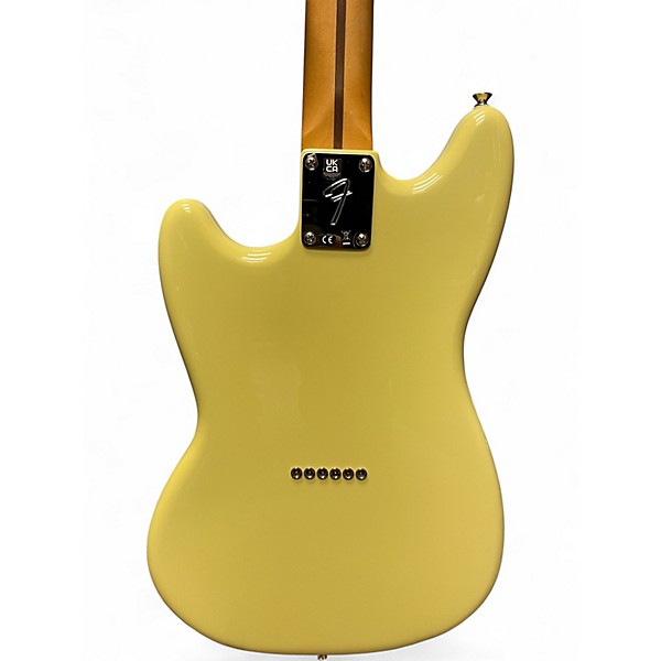 Used Fender PLAYER II Mustang Cream Solid Body Electric Guitar