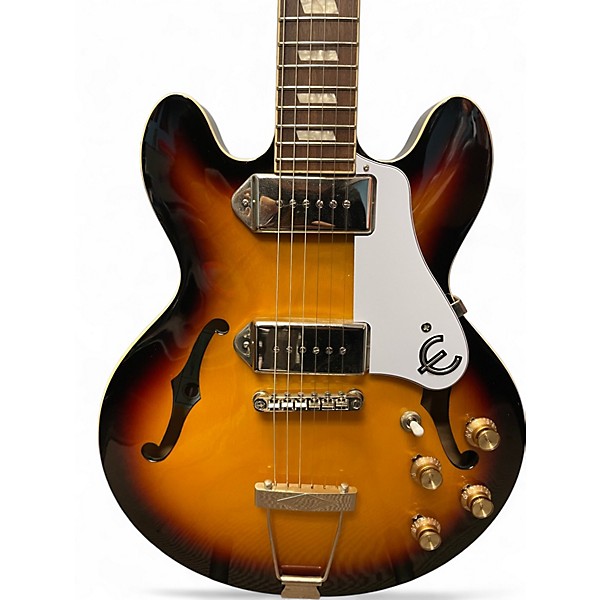 Used Epiphone Casino Coupe 2 Color Sunburst Hollow Body Electric Guitar