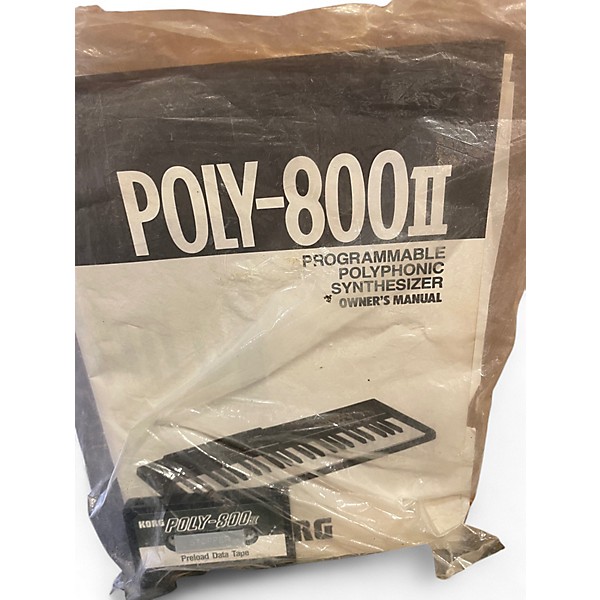 Used KORG POLY-800ii Synthesizer