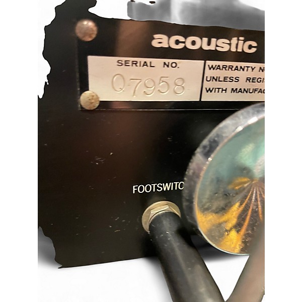 Vintage 1970s Acoustic 150/104 Bass Amp Head