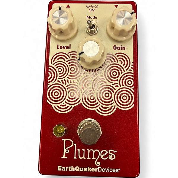 Used EarthQuaker Devices Plumes Small Signal Shredder Overdrive Effect Pedal