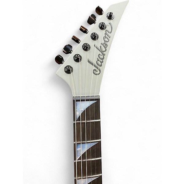 Used 2025 Jackson American Series Solist 2 Hard Tail Satin Porsche Grey Solid Body Electric Guitar