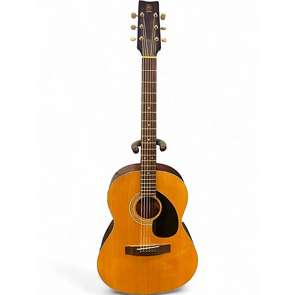 Used Yamaha fg-75 Natural Acoustic Guitar