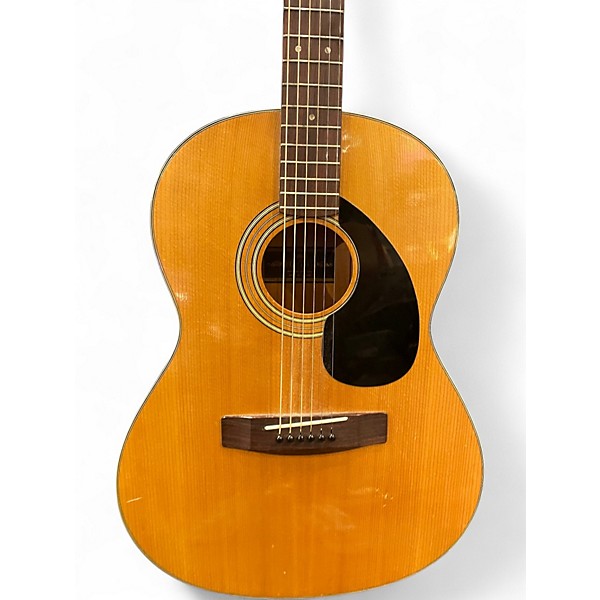 Used Yamaha fg-75 Natural Acoustic Guitar
