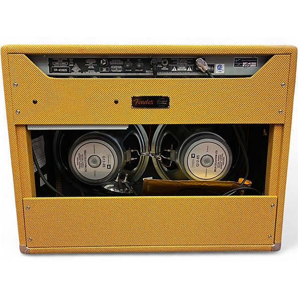 Used Fender 1965 Reissue Twin Reverb 85W 2x12 Tube Guitar Combo Amp