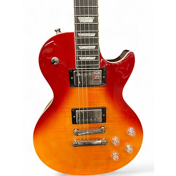 Used Epiphone LES PAUL MODERN FIGURED CHERRY BURST Solid Body Electric Guitar