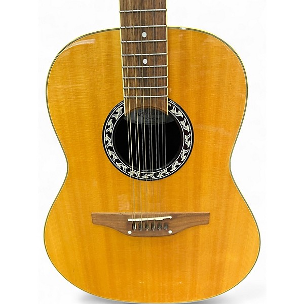Used Applause AE35 Natural 12 String Acoustic Electric Guitar