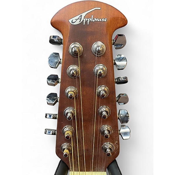 Used Applause AE35 Natural 12 String Acoustic Electric Guitar