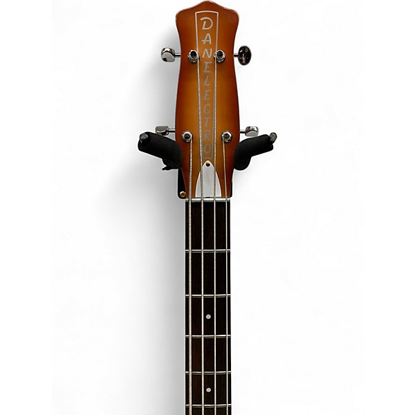 Used Danelectro 59DC Copper Burst Electric Bass Guitar