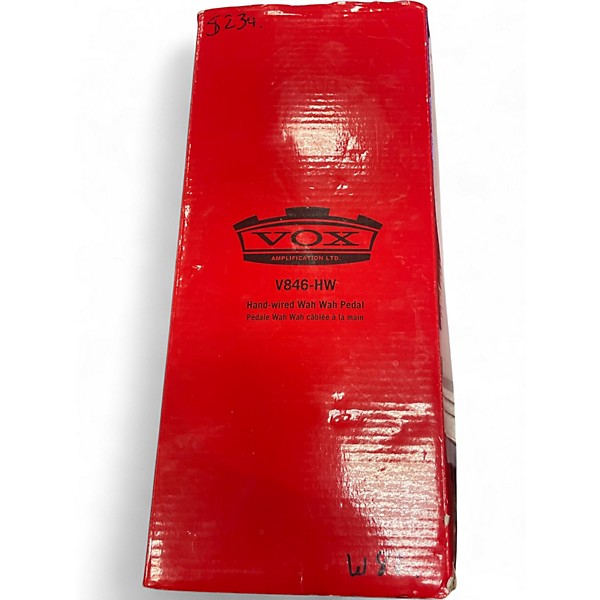 Used VOX V846HW Hand Wired Wah Effect Pedal