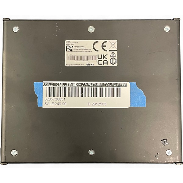 Used IK Multimedia AMPLITUBE TONEX Effect Processor