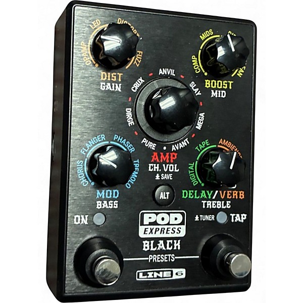 Used Line 6 POD Express Black Effect Processor