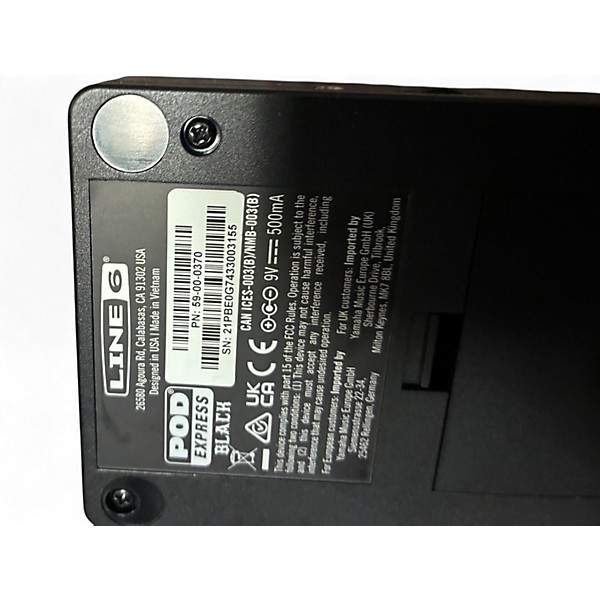 Used Line 6 POD Express Black Effect Processor