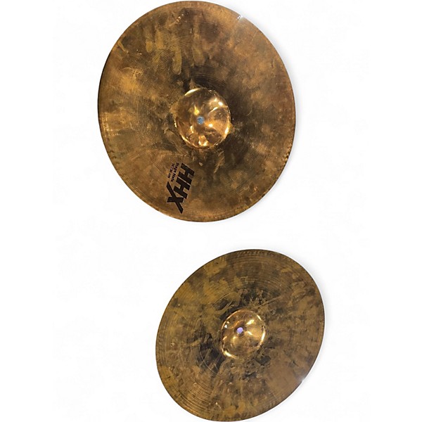Used SABIAN 14in HHX Stage Hi Hat Pair Cymbal