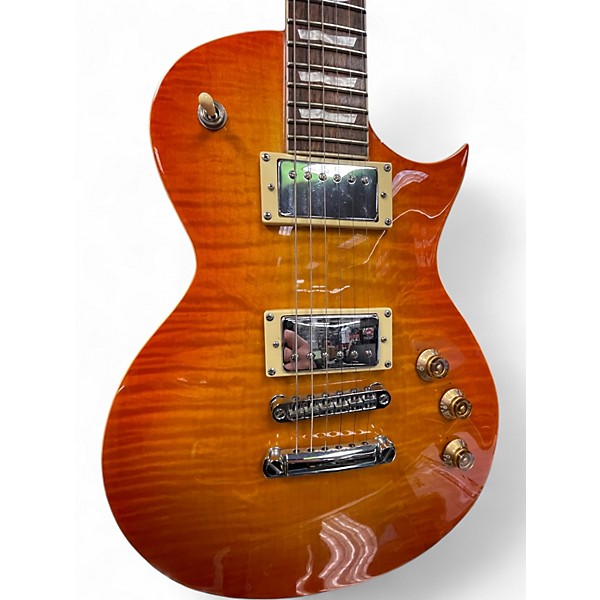 Used ESP LTD EC256FM Cherry Sunburst Solid Body Electric Guitar