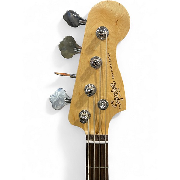 Used Squier Precision Bass BLACK Electric Bass Guitar