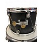Used Welch Tuning Systems 3 Piece Epiphany Series Matte Black Drum Kit