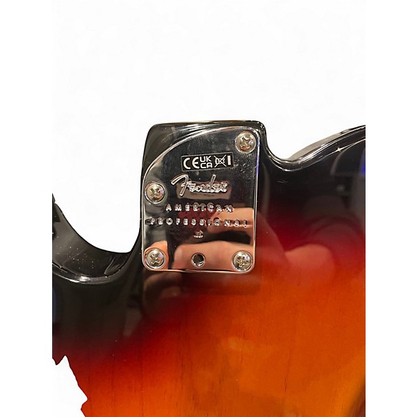 Used Fender American Professional II Telecaster Deluxe 2 Color Sunburst Solid Body Electric Guitar