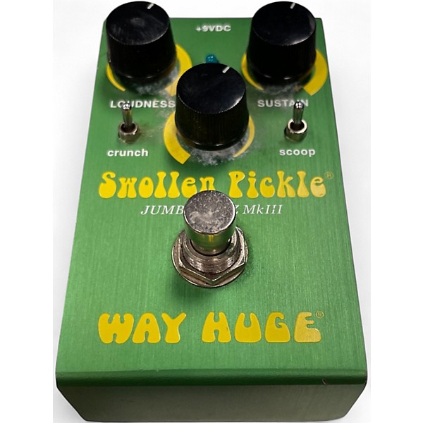 Used Way Huge Electronics DUNLOP Swollen Pickle MKIII Super Jumbo Fuzz Effect Pedal