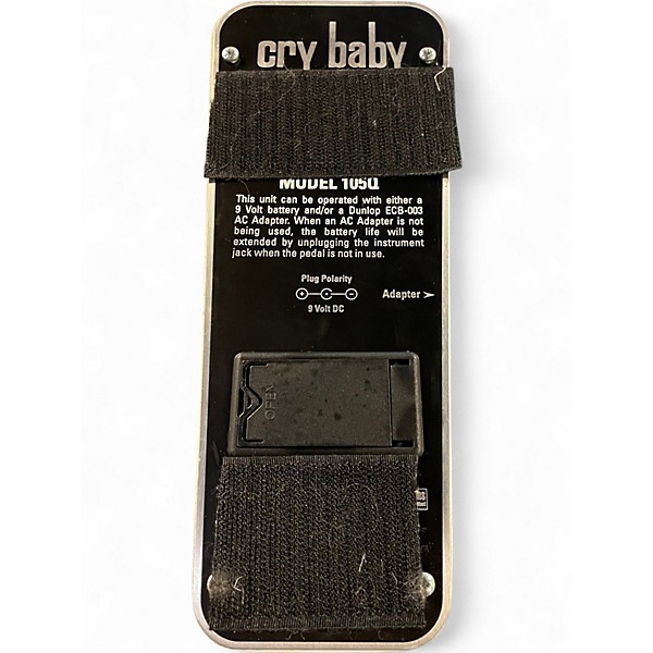 Used Dunlop 105Q Cry Baby Bass Wah Bass Effect Pedal