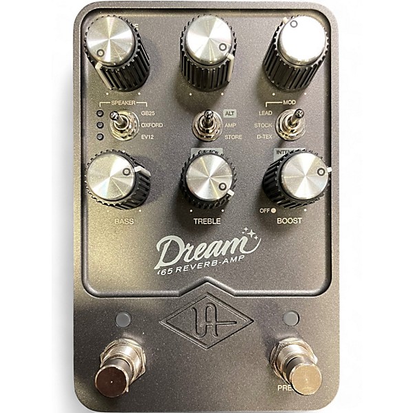 Used Universal Audio DREAM 65 REVERB AMP Effect Pedal