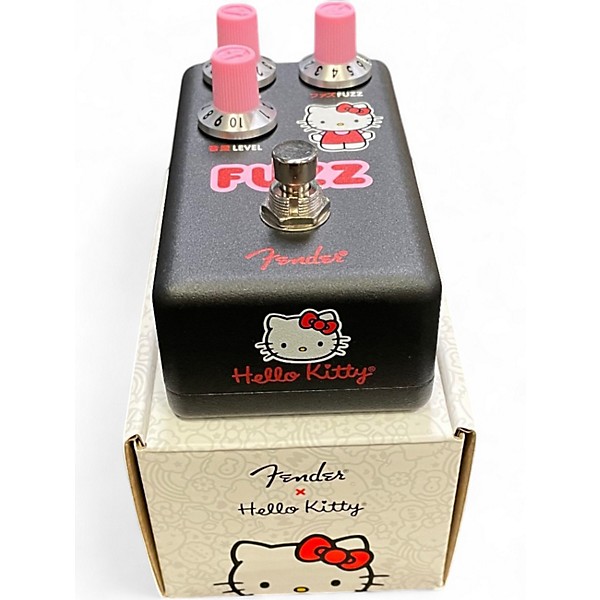 Used Fender HELLO KITTY FUZZ Effect Pedal
