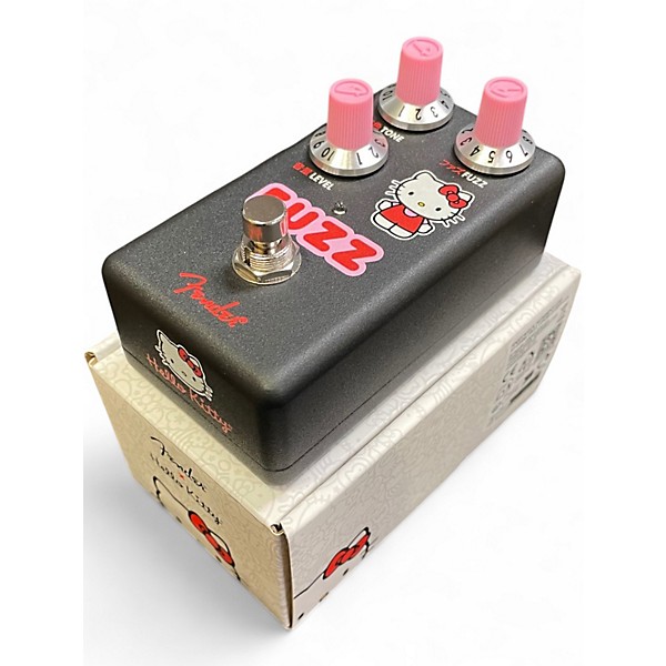 Used Fender HELLO KITTY FUZZ Effect Pedal