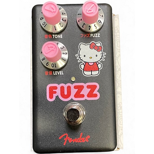 Used Fender HELLO KITTY FUZZ Effect Pedal