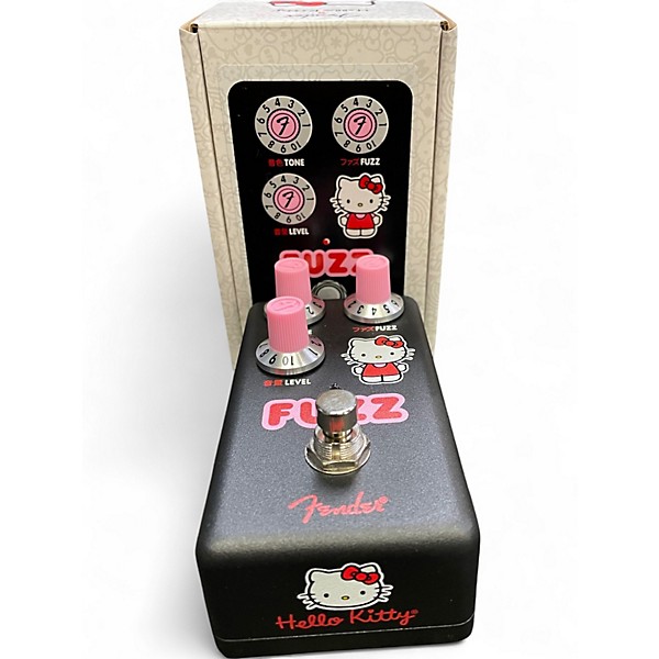 Used Fender HELLO KITTY FUZZ Effect Pedal
