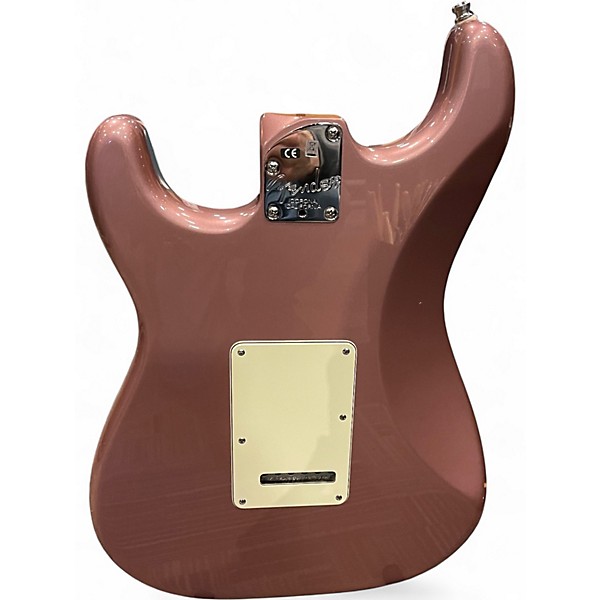 Used 2013 Fender American Deluxe Stratocaster Burgundy Mist Solid Body Electric Guitar