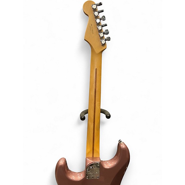 Used 2013 Fender American Deluxe Stratocaster Burgundy Mist Solid Body Electric Guitar