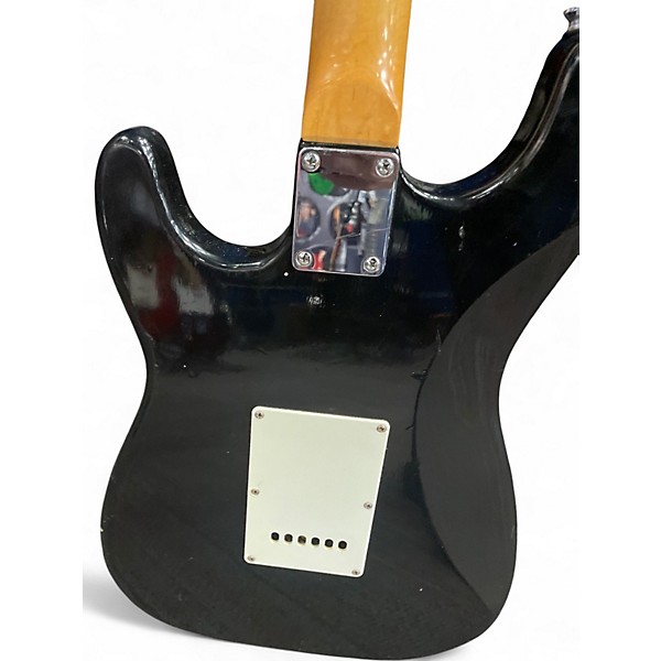 Used J. Reynolds Pawncaster Black Solid Body Electric Guitar