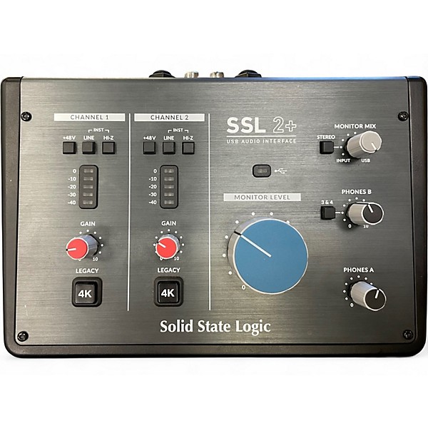 Used Solid State Logic SSL 2+ Audio Interface
