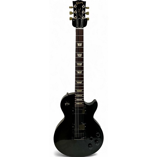 Used 2008 Gibson Les Paul Studio Black Solid Body Electric Guitar