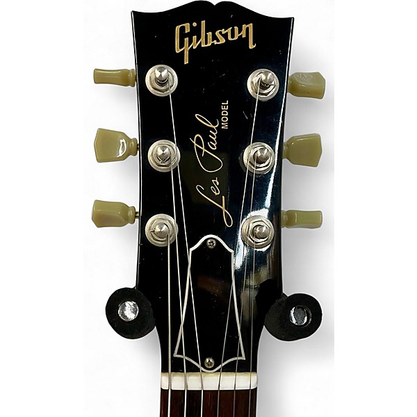 Used 2008 Gibson Les Paul Studio Black Solid Body Electric Guitar