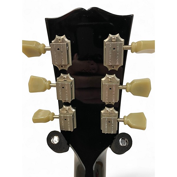 Used 2008 Gibson Les Paul Studio Black Solid Body Electric Guitar