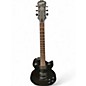 Used Epiphone GOTH LES PAUL Black Solid Body Electric Guitar thumbnail
