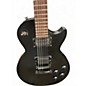 Used Epiphone GOTH LES PAUL Black Solid Body Electric Guitar