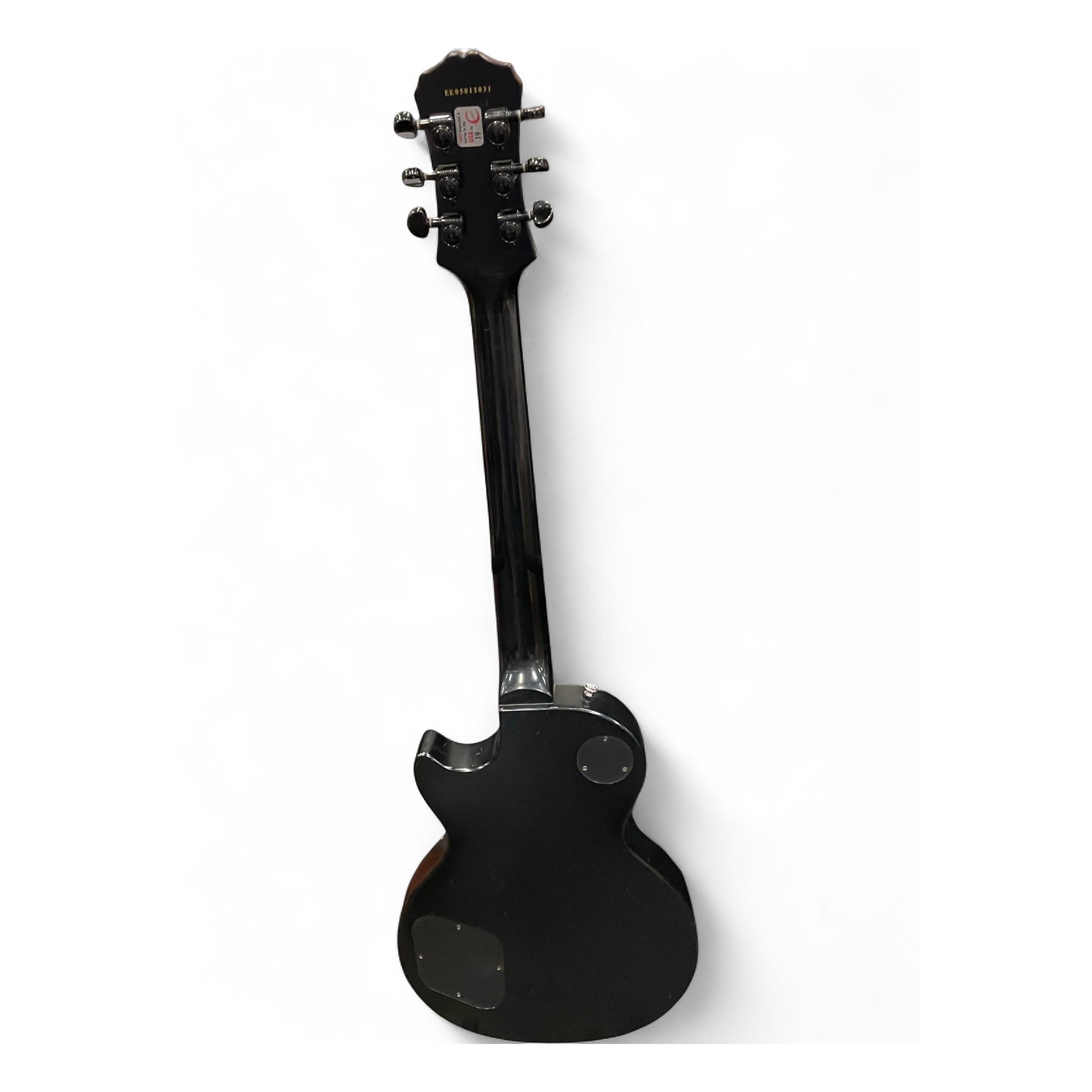 Used Epiphone GOTH LES PAUL Black Solid Body Electric Guitar Black