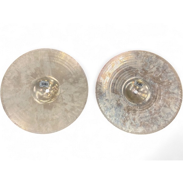 Used Zildjian 13in A Custom Hi Hat Pair Cymbal
