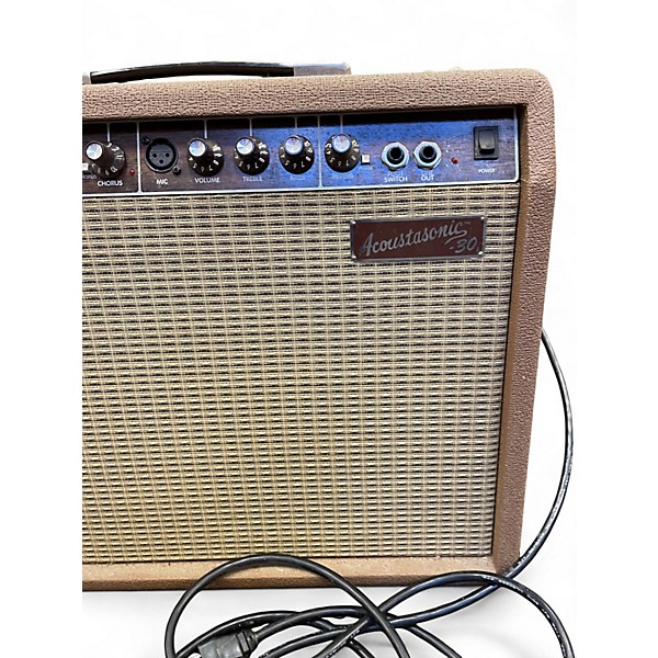 Used Fender Acoustasonic 30 DSP Acoustic Guitar Combo Amp