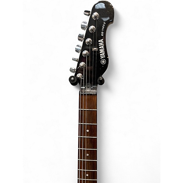 Used Yamaha EG112C Black Solid Body Electric Guitar