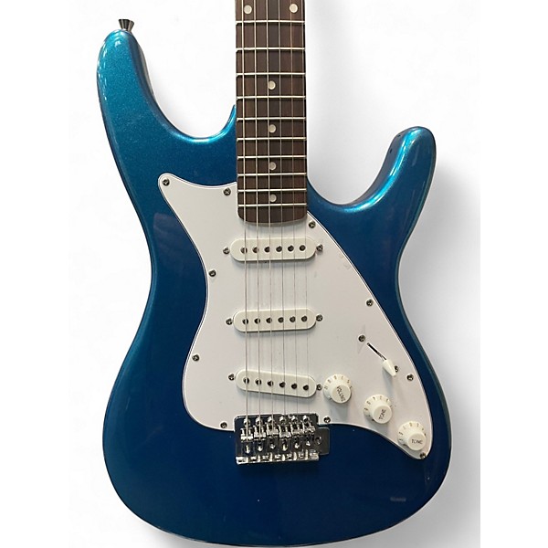 Used Austin ge39 Blue Solid Body Electric Guitar