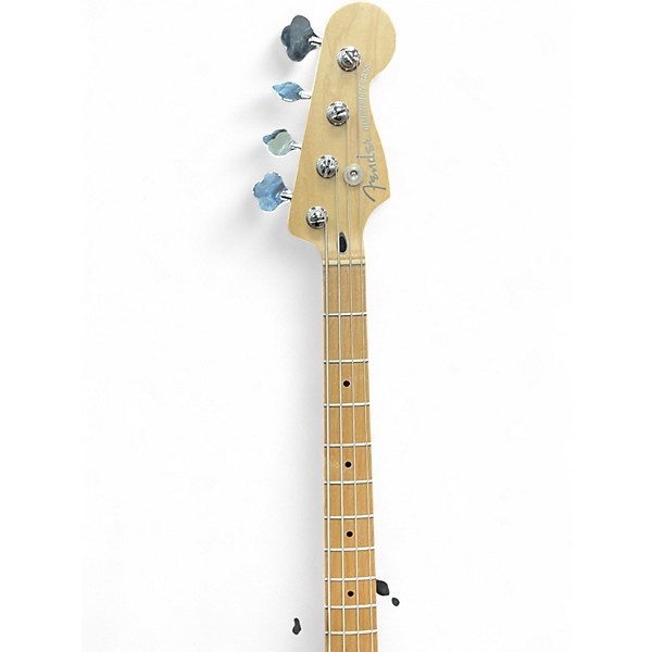 Used Fender Deluxe Dimension Bass IV Natural Electric Bass Guitar