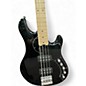 Used Fender American Deluxe Dimension Bass IV HH Black Electric Bass Guitar