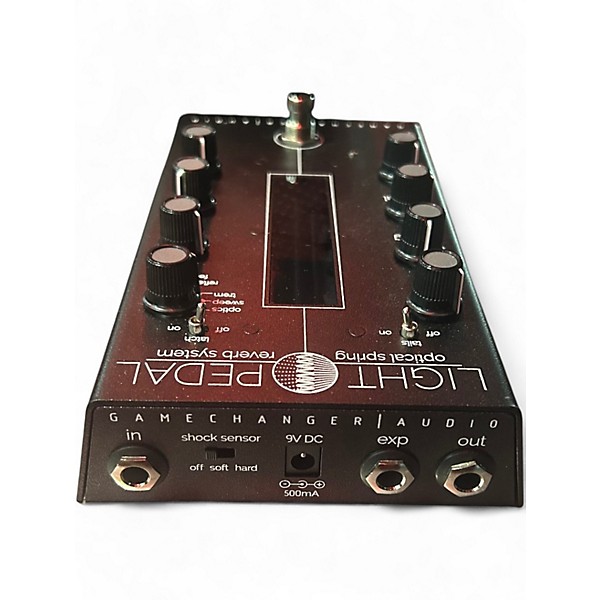 Used Game Changer Audio Light Pedal Optical Spring Reverb Effect Pedal