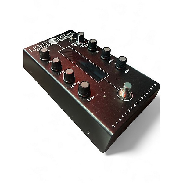 Used Game Changer Audio Light Pedal Optical Spring Reverb Effect Pedal
