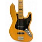 Used Squier Classic Vibe 70s Jazz Bass Natural Electric Bass Guitar