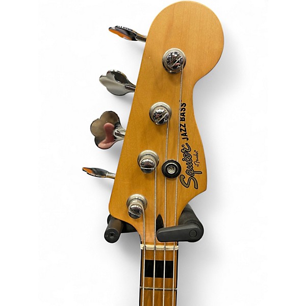 Used Squier Classic Vibe 70s Jazz Bass Natural Electric Bass Guitar